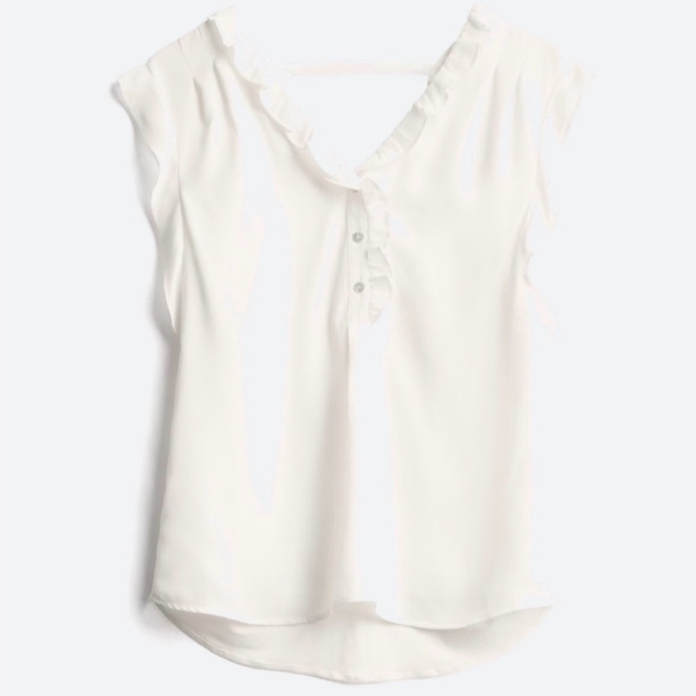 Daniel Rainn Veliane Ruffle Detail Blouse